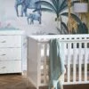 Obaby Evie 2 Piece Furniture Room Set - White -FurniHaven Shop VNGFM SQ1 0000000013 WHITE RSr