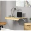 Jual Universal Wall Mounted Drop Desk - 75 Cm 1 Jual Universal Wall Mounted Drop Desk - 75 Cm -FurniHaven Shop VNGSS SQ1 0000000006 OAK RSr
