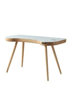 Jual San Francisco Smart Desk With Speakers -FurniHaven Shop VNGUR SQ2 0000000006 OAK SLf