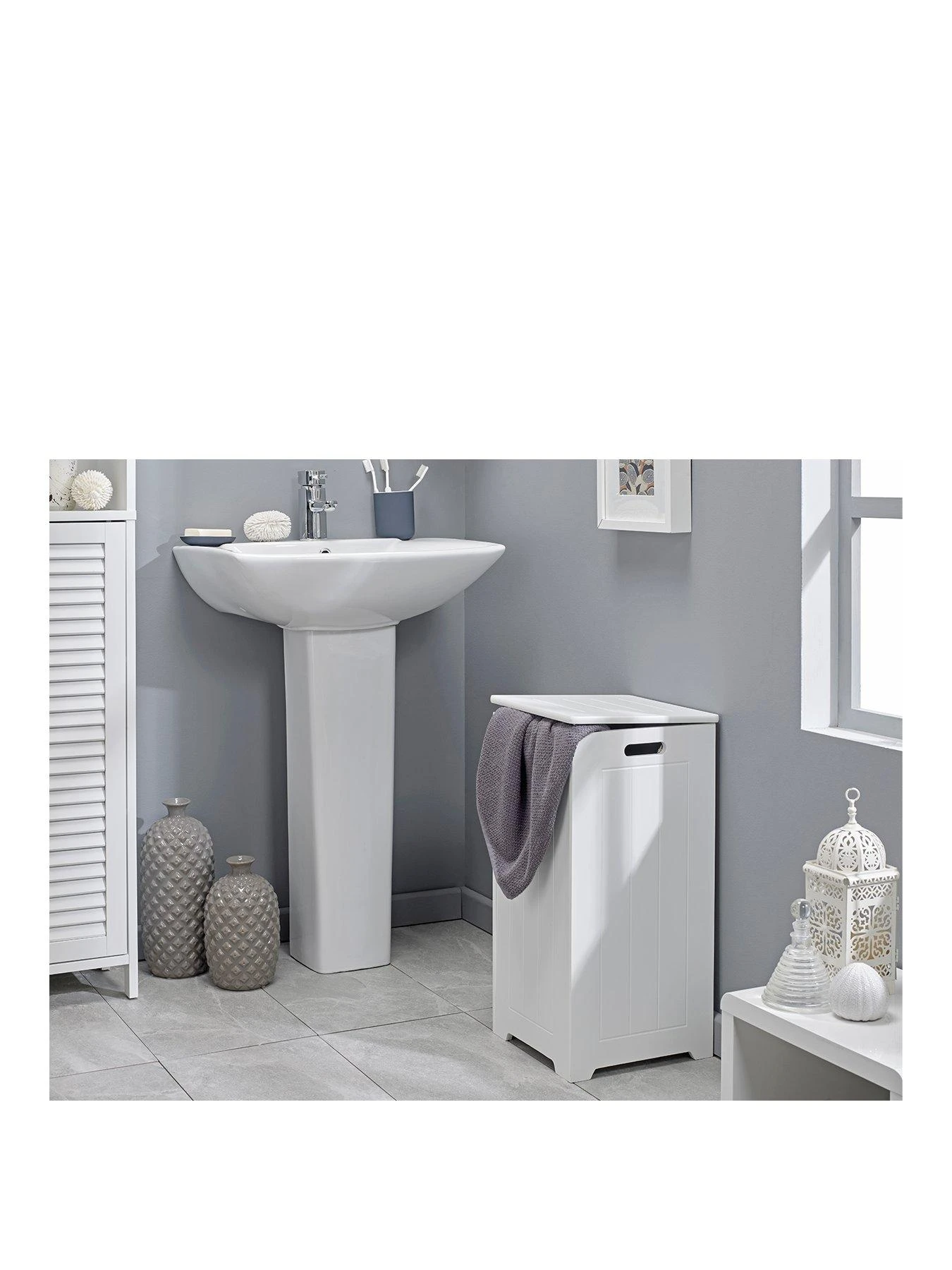 Lloyd Pascal Groove Slim Line Laundry Bin 3 Lloyd Pascal Groove Slim Line Laundry Bin