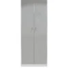 SWIFT Verity Ready Assembled 2 Door Wardrobe -FurniHaven Shop VNOF9 SQ2 0000000563 GREY GLOSS SLf