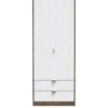 SWIFT Andie Ready Assembled 2 Door 2 Drawer Wardrobe -FurniHaven Shop VNOFF SQ2 0000000013 WHITE SLf