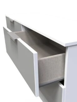 SWIFT Adair Ready Assembled 4 Drawer Bed Box 10 SWIFT Adair Ready Assembled 4 Drawer Bed Box -FurniHaven Shop VNOGF SQ5 0000000563 GREY GLOSS SLd1