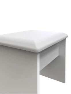 SWIFT Verity Ready Assembled 2 Piece Dressing Table And Stool Set -FurniHaven Shop VNOGR SQ6 0000000563 GREY GLOSS SLd2