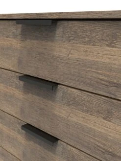 SWIFT Emerson Ready Assembled 5 Drawer Chest -FurniHaven Shop VNOH7 SQ4 0000014817 VINTAGE OAK SLd