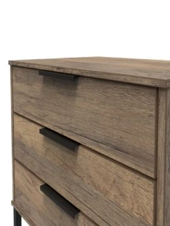 SWIFT Emerson Ready Assembled 3 Drawer Chest -FurniHaven Shop VNOH8 SQ4 0000014817 VINTAGE OAK SLd