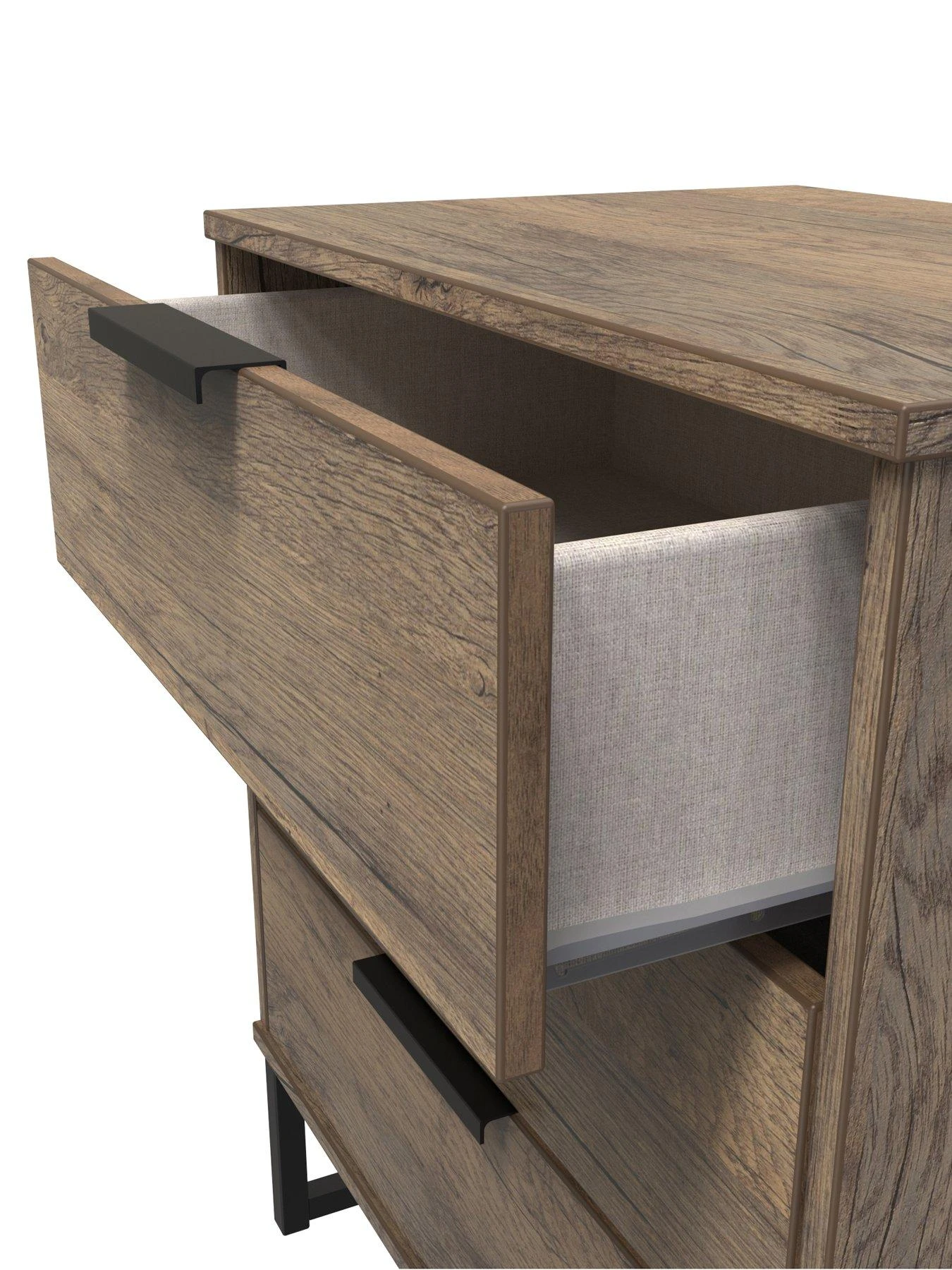 SWIFT Emerson Ready Assembled 3 Drawer Chest - Image 4