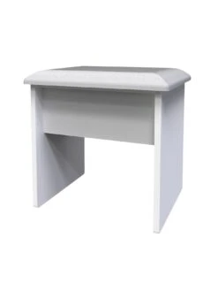 SWIFT Adair Ready Assembled 2 Piece Set - Dressing Table & Stool -FurniHaven Shop VNOIA SQ4 0000000563 GREY GLOSS SLd