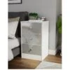 SWIFT Verity Ready Assembled 3 Drawer Bedside Cabinet -FurniHaven Shop VNOIL SQ2 0000000563 GREY GLOSS SLf
