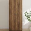GFW Boston 2 Door Wardrobe - Oak -FurniHaven Shop VNZXA SQ1 0000000006 OAK RSr