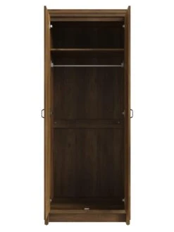 GFW Boston 2 Door Wardrobe - Oak -FurniHaven Shop VNZXA SQ4 0000000006 OAK SLd