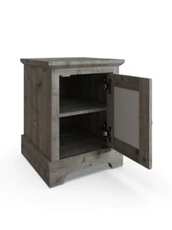 GFW Amelie Mirrored Bedside Chest -FurniHaven Shop VNZYS SQ4 0000000005 GREY SLd