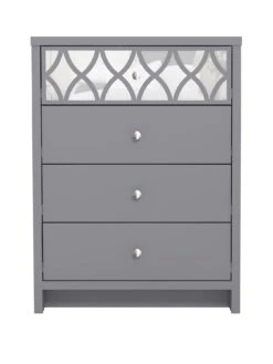 GFW Arianna 4 Drawer Chest -FurniHaven Shop VO4P0 SQ2 0000000005 GREY SLf
