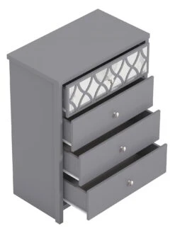GFW Arianna 4 Drawer Chest -FurniHaven Shop VO4P0 SQ4 0000000005 GREY SLd