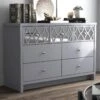 GFW Arianna 3 + 4 Chest Of Drawers -FurniHaven Shop VO4P1 SQ1 0000000005 GREY RSr