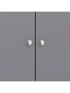 GFW Arianna 2 Door, 1 Drawer Wardrobe -FurniHaven Shop VO4P2 SQ6 0000000005 GREY SLd2