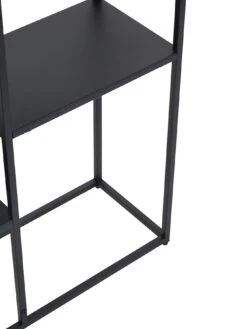 Premier Housewares Acero Bookcase -FurniHaven Shop VO7JP SQ6 0000000004 BLACK SLd3