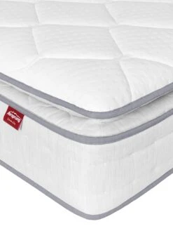 Airsprung Galleria 3000 Pocket Pillowtop Mattress -FurniHaven Shop VO87U SQ3 0000000013 WHITE SLd