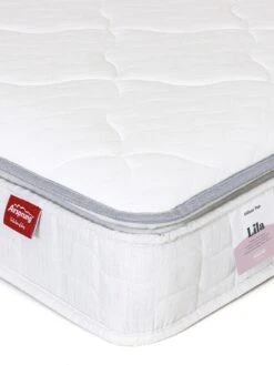 Airsprung Lila Pillowtop Mattress -FurniHaven Shop VO89M SQ4 0000000013 WHITE SLd1