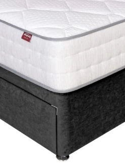 Airsprung Galleria 3000 Pocket Memory Divan -FurniHaven Shop VO8CO SQ5 0000000004 BLACK SLd2