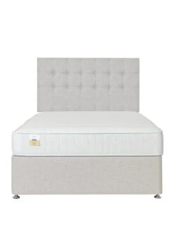 Airsprung Aria Ortho Divan 8 Airsprung Aria Ortho Divan -FurniHaven Shop VO8FF SQ2 0000000215 LIGHT GREY SLf