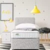 Airsprung Luna Comfort Quilted Divan -FurniHaven Shop VO8FH SQ1 0000000215 LIGHT GREY RSr