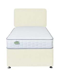 Airsprung Luna Comfort Quilted Divan -FurniHaven Shop VO8FH SQ2 0000000067 CREAM SLf