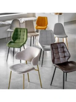 Gallery Matthew Dining Chair (2pk) -FurniHaven Shop VOLG4 SQ4 0000000143 BROWN SLd