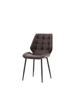 Gallery Matthew Dining Chair (2pk) -FurniHaven Shop VOLG4 SQ6 0000000143 BROWN SLd2