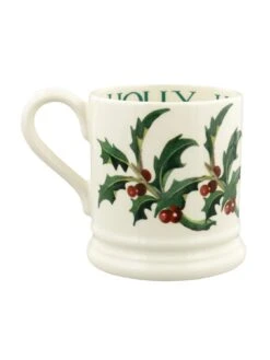 Emma Bridgewater Holly 1/2 Pint Mug -FurniHaven Shop VP81Y SQ2 0000000099 N A SLd