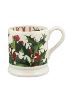 Emma Bridgewater Holly And Ivy ½ Pint Mugs – Boxed Set Of 2 10 Emma Bridgewater Holly And Ivy ½ Pint Mugs – Boxed Set Of 2 -FurniHaven Shop VP82B SQ2 0000000099 N A SLd