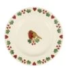 Emma Bridgewater Christmas Joy Robin 6 1/2 Inch Plate -FurniHaven Shop VP82O SQ1 0000000099 N A SLf