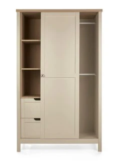 Mamas & Papas Harwell Wardrobe - Cashmere -FurniHaven Shop VPWY1 SQ4 0000001607 CASHMERE SLd