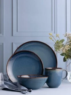Mason Cash Reactive Set Of 4 Bowls – Blue -FurniHaven Shop VPXAQ SQ4 0000000088 NO COLOR SLd2