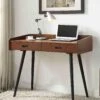 Jual Vienna 2 Drawer Desk -FurniHaven Shop VQB2L SQ1 0000000007 WALNUT RSr