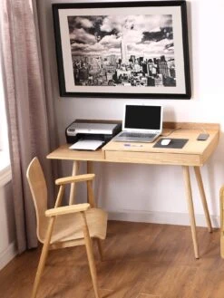 Jual San Francisco Storage Desk -FurniHaven Shop VQB2M SQ6 0000000006 OAK SLd2