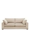 Lucy Mecklenburgh Home Heatly 3 Seater Sofa -FurniHaven Shop VQQCJ SQ2 0000000003 NATURAL SLf