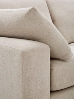 Lucy Mecklenburgh Home Heatly 3 Seater Sofa -FurniHaven Shop VQQCJ SQ4 0000000003 NATURAL SLd