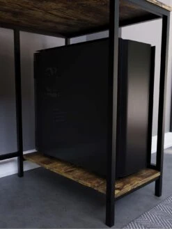 Vida Designs Brooklyn Desk 12 Vida Designs Brooklyn Desk -FurniHaven Shop VR61U SQ4 0000001206 DARK WOOD SLd