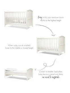 Mamas & Papas Flyn 2 Piece Furniture Set- White -FurniHaven Shop VRCVC SQ4 0000000013 WHITE SLd