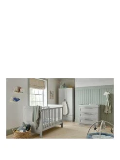 Mamas & Papas Hampden 3 Piece Furniture Range- Grey -FurniHaven Shop VRCVP SQ3 0000000311 GREY OAK SLa