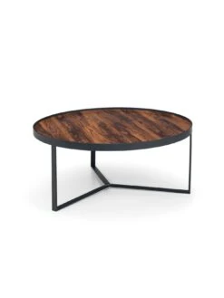 Julian Bowen Loft Coffee Table -FurniHaven Shop VRRLC SQ3 0000000007 WALNUT SLd