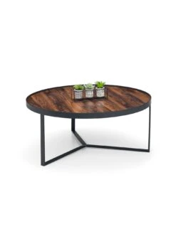 Julian Bowen Loft Coffee Table -FurniHaven Shop VRRLC SQ4 0000000007 WALNUT SLd1