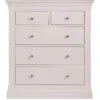 Julian Bowen Clermont 3+2 Drawer Chest -FurniHaven Shop VRRMB SQ2 0000000215 LIGHT GREY SLf