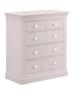 Julian Bowen Clermont 3+2 Drawer Chest -FurniHaven Shop VRRMB SQ3 0000000215 LIGHT GREY SLa