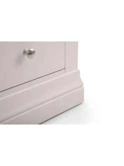 Julian Bowen Clermont 3+2 Drawer Chest -FurniHaven Shop VRRMB SQ4 0000000215 LIGHT GREY SLd