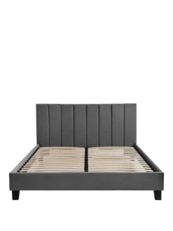 Julian Bowen Rosa King Bed In A Box -FurniHaven Shop VRRO5 SQ2 0000000005 GREY SLf