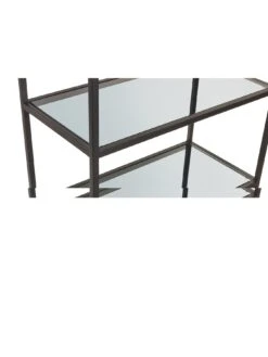 Julian Bowen Chicago Tall Bookcase -FurniHaven Shop VRROF SQ4 0000000004 BLACK SLd