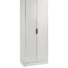 Julian Bowen Alba 2 Door Wardrobe -FurniHaven Shop VRRP8 SQ2 0000000005 GREY SLf