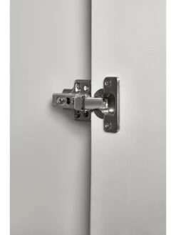 Julian Bowen Alba 2 Door Wardrobe -FurniHaven Shop VRRP8 SQ5 0000000005 GREY SLd1